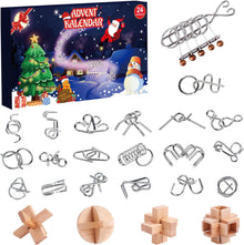 Adventskalender 2024 Kinder Puzzle Weihnachts Countdown Kalender