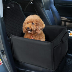 Hunde Autositz Wasserdicht Kratzfest mit verstärkten Seiten 43x43x30