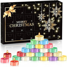 Adventskalender Duftkerzen 24 Teelicht-Duftkerzen