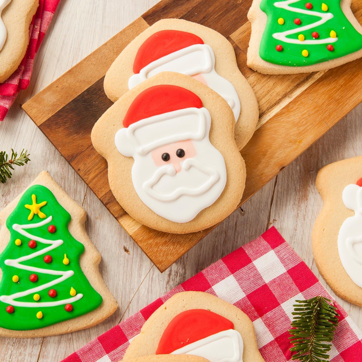 Orapink Weihnachts-Ausstechformen-Set Kunststoff 12-teilig Backformen