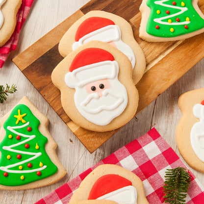 Orapink Weihnachts-Ausstechformen-Set Kunststoff 12-teilig Backformen