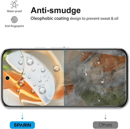 Panzer Schutz Glas Google Pixel 9 Pro HD Displayschutzfolie 3er Set