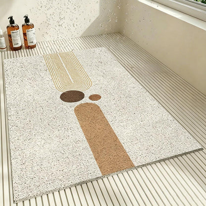 Rutschfeste Duschmatte 100x100 cm – Weich, Komfortabel & Schnell Trocknend