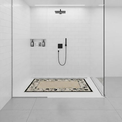 Rutschfeste Duschmatte 60x100 cm – Weich, Komfortabel & Zuschneidbar