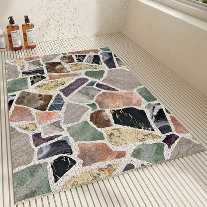 Rutschfeste Duschmatte 100x150 cm – Modern, Weich & Antirutsch