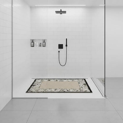 Rutschmatte Badewanne 100x120 cm – Rutschfest & Komfortabel