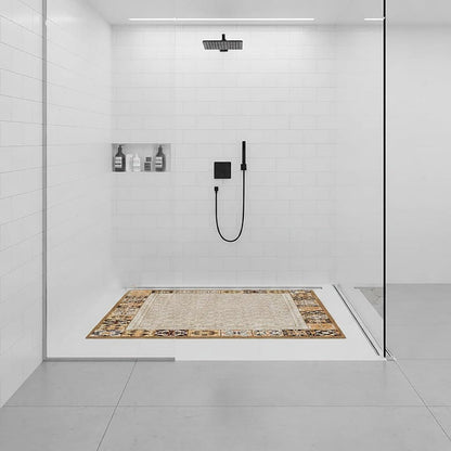 Rutschfeste Duschmatte 75x100 cm – Weich, Komfortabel & Zuschneidbar