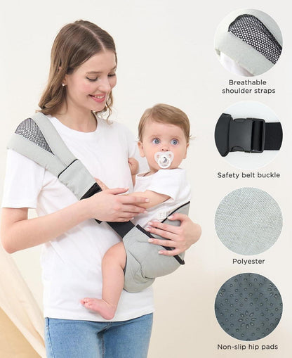 Kindertrage Babytragetuch mit Hüftsitz und Tragetuch