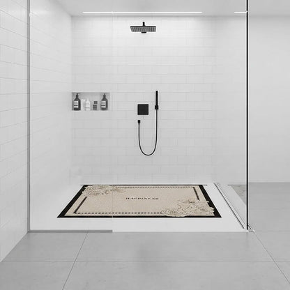 Rutschfeste Duschmatte 90x120 cm – Weich, Komfortabel & Zuschneidbar