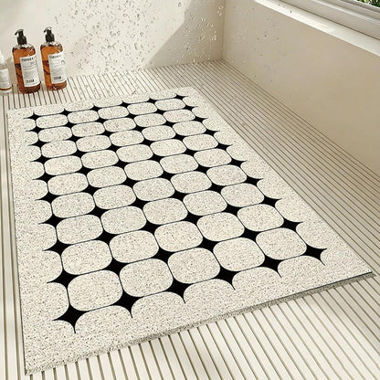 Rutschfeste Duschmatte 120x150 cm – Weich, Komfortabel & Zuschneidbar