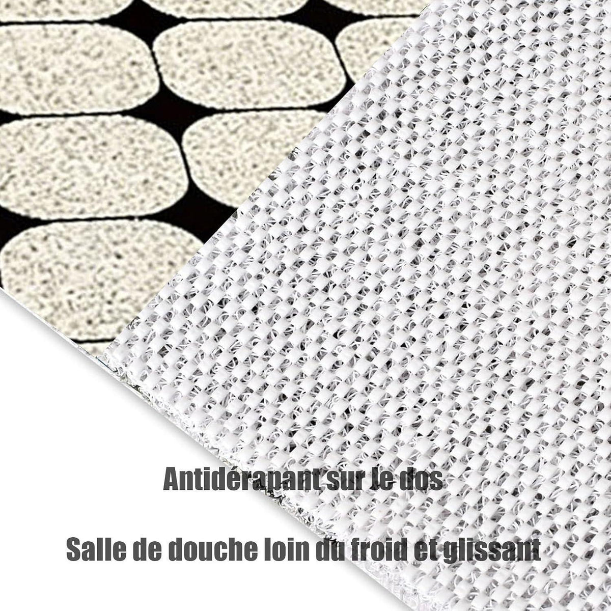 Rutschfeste Duschmatte 120x150 cm – Weich, Komfortabel & Zuschneidbar