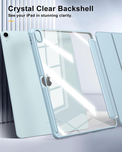 Schutzhülle für iPad Air 13 Zoll 2024 Stifthalter Transparent