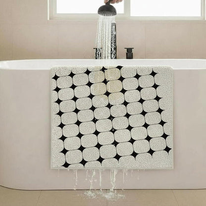Rutschfeste Duschmatte 100x120 cm – Weich, Komfortabel & Zuschneidbar