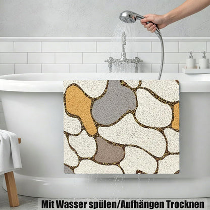 Rutschfeste Duschmatte 100x120 cm – Weich, Modern & Schnell Trocknend