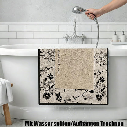 Rutschfeste Duschmatte 100x100 cm – Weich, Komfortabel & Schnell Trocknend