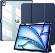 Schutzhülle für iPad Air 13 Zoll 2024 mit Stifthalter Marineblau