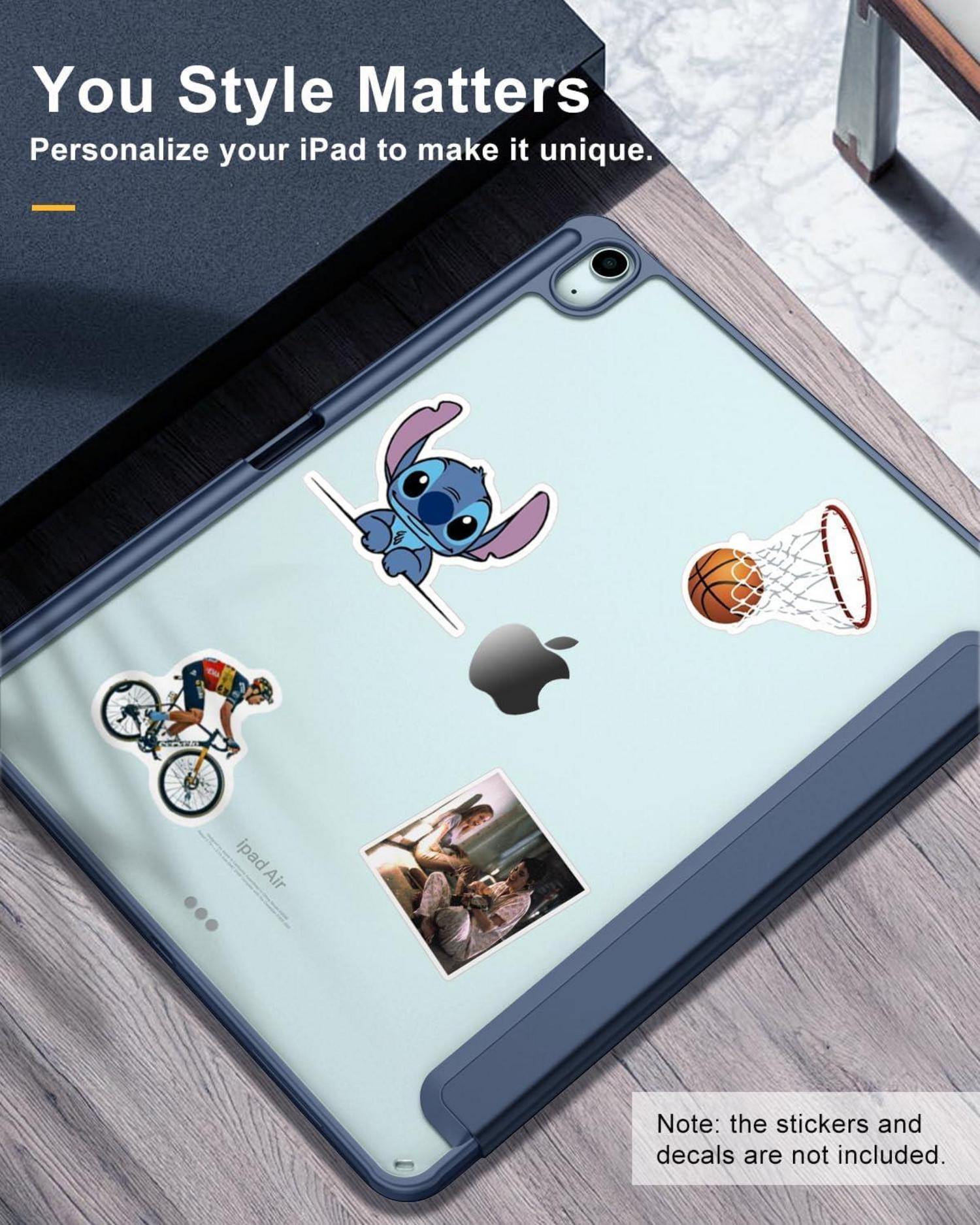 Schutzhülle für iPad Air 13 Zoll 2024 mit Stifthalter Marineblau