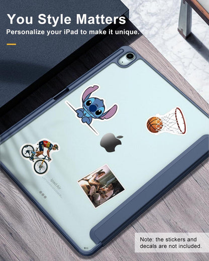Schutzhülle für iPad Air 13 Zoll 2024 mit Stifthalter Marineblau