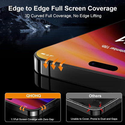 iPhone 16 Panzerglas Kamera Schutzfolie [Full Screen] Ultra Top