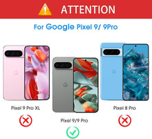 OMOTON Panzer Schutzglas Google Pixel 9/9 Pro 3er Pack 9H