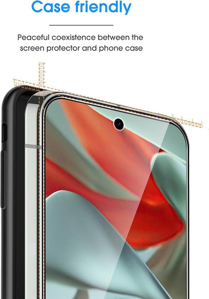 Panzer Schutz Glas Google Pixel 9/9 Pro 3 Stück 6.3 Zoll HD Klar
