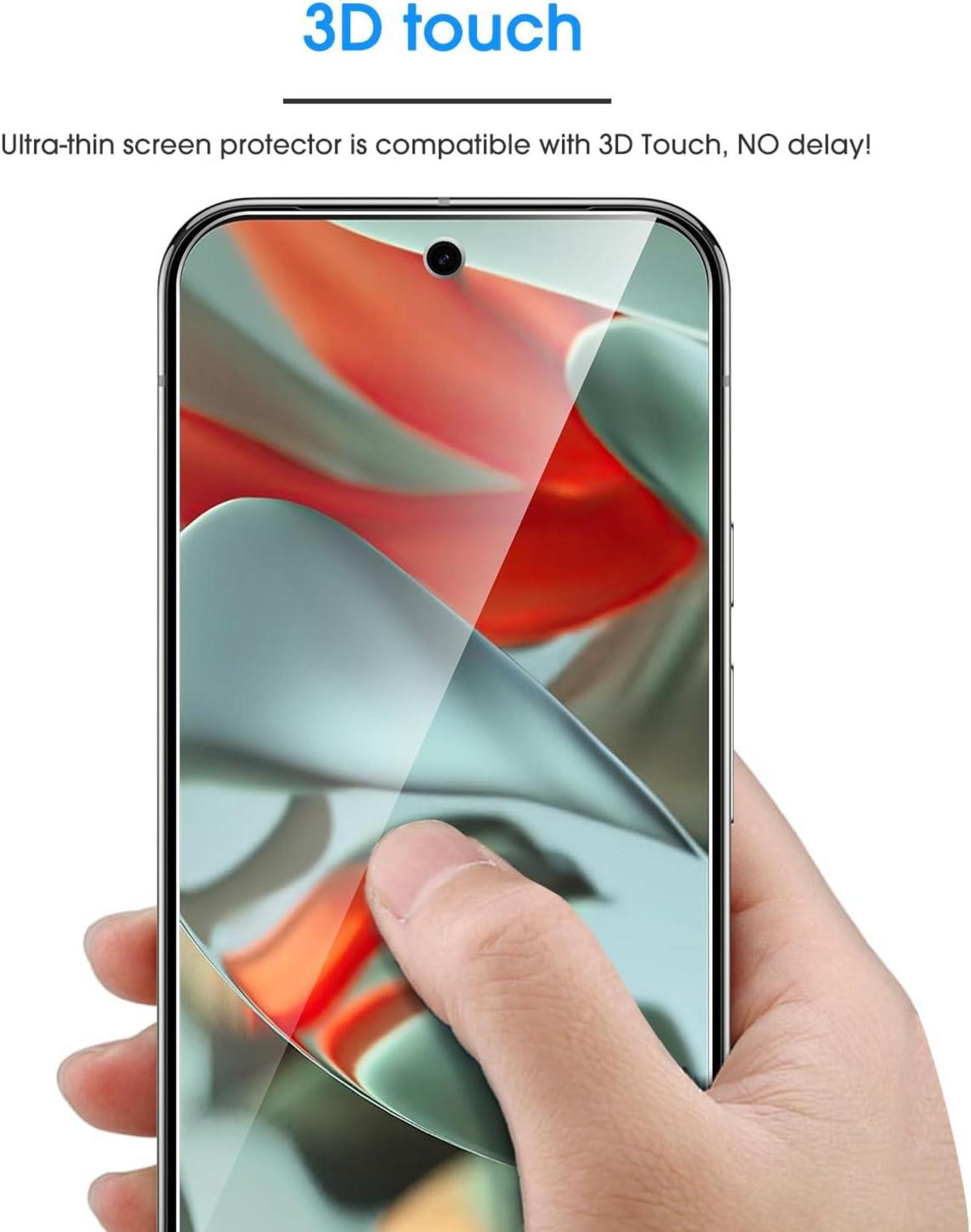 Panzer Schutzglas Google Pixel 9 Pro Panzerglas 3 Stück Klar 9H 6.3 Zoll