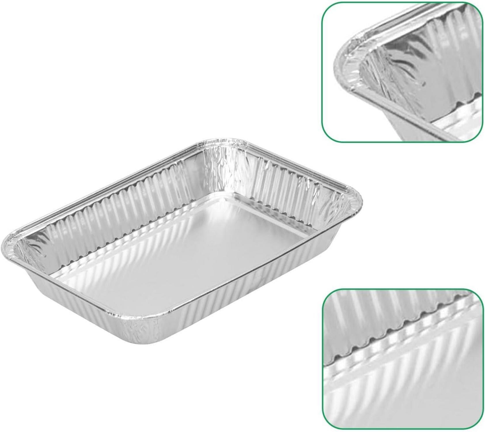 Alu Grillschalen Weber Ninja Woodfire 20er-Pack Fettauffangschalen