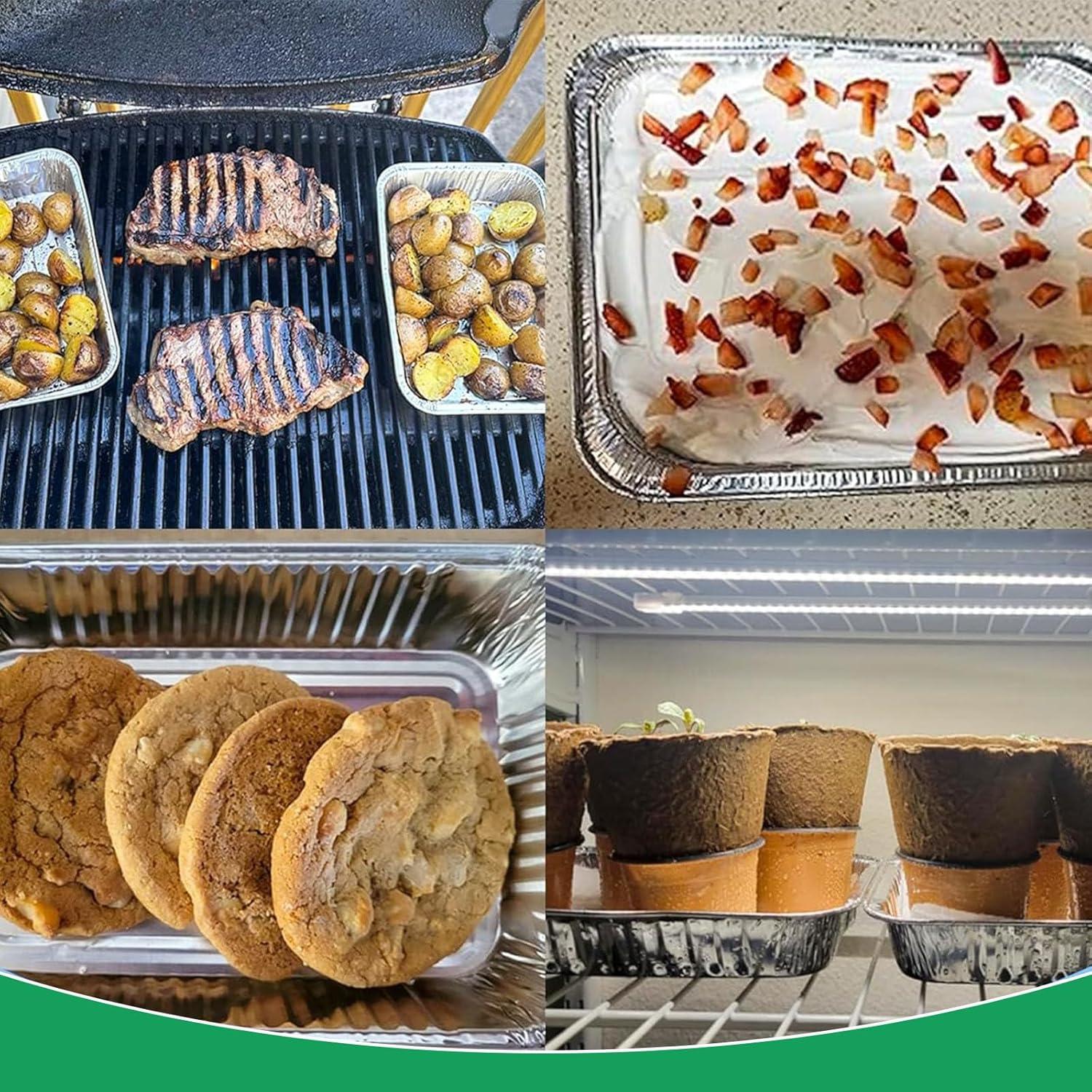 Alu Grillschalen Einweg 20er-Pack für Ninja Weber OG850EU OG901EU
