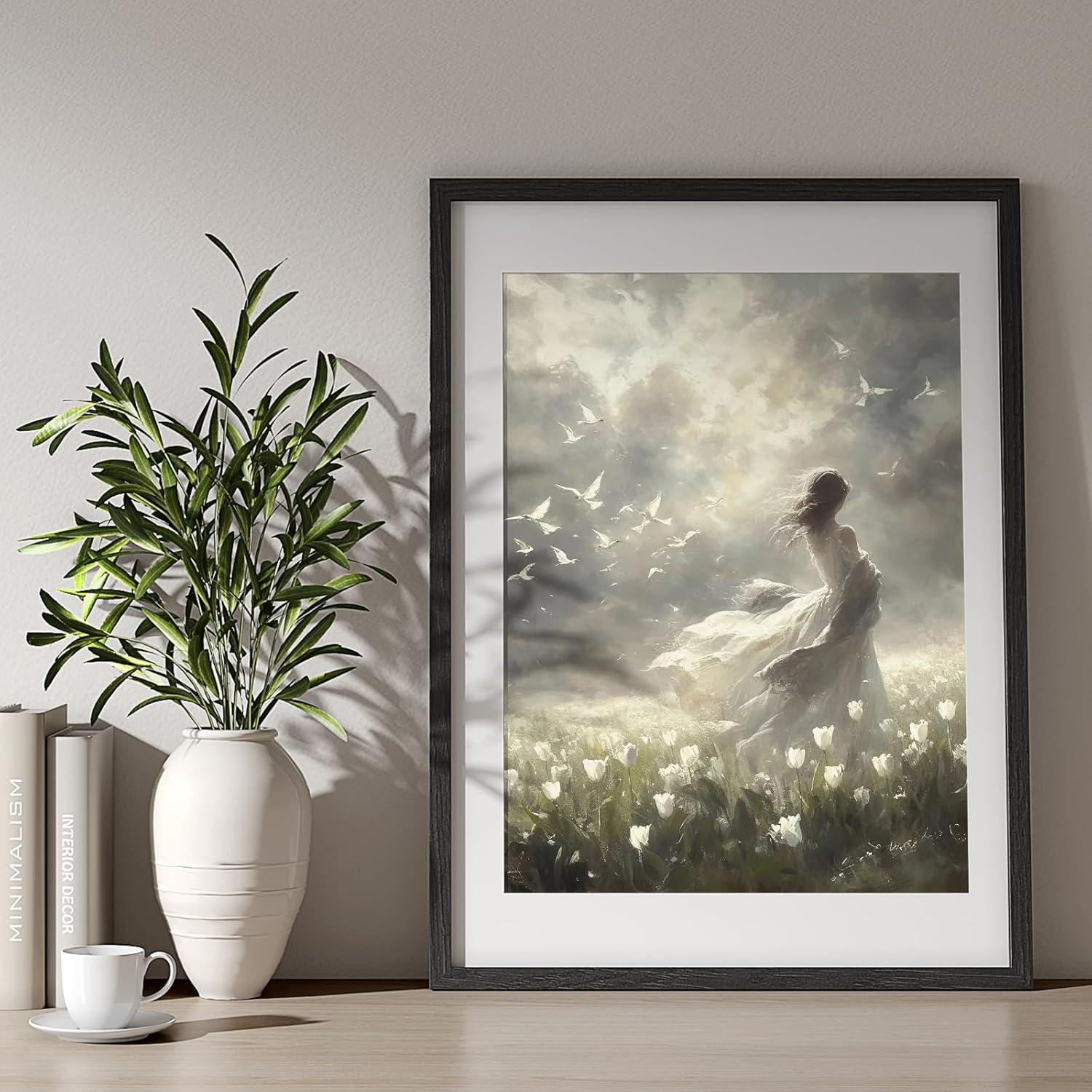 Bilderrahmen 30x40cm Fotorahmen Holzrahmen Posterrahmen Schwarz