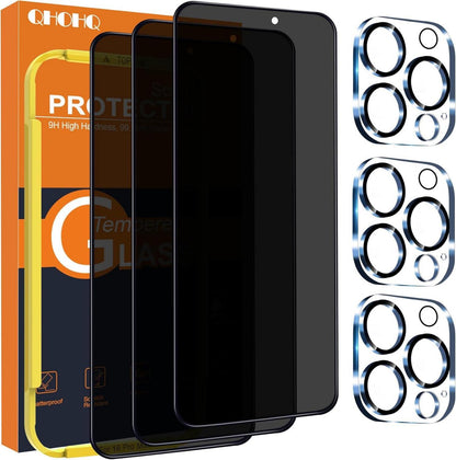 Panzerglas Schutzfolie iPhone 16 Pro Max Kamera Sichtschutz