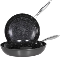Keramik-Induktions-Pfannenset 2-teilig 24 28 cm PTFE PFAS PFOA-frei