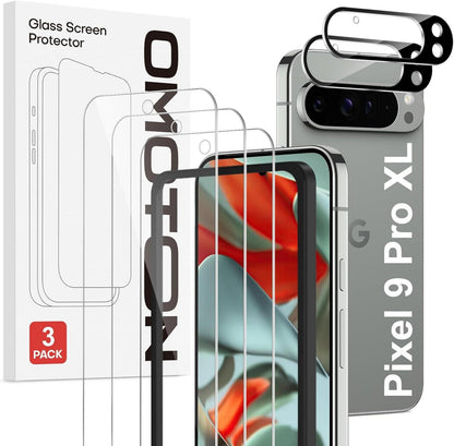 Panzer Schutz Glas Google Pixel 9 Pro XL HD 9H Display 2 Kamera Folie