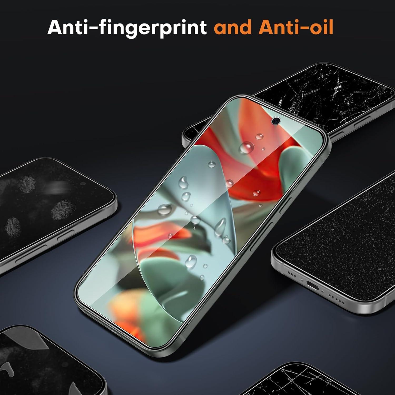 Panzer Schutz Glas für Google Pixel 9 Pro XL, 9H Härte, 6.8 Zoll