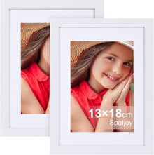 Bilderrahmen 13x18cm Fotorahmen Holzrahmen Posterrahmen 2er-Set