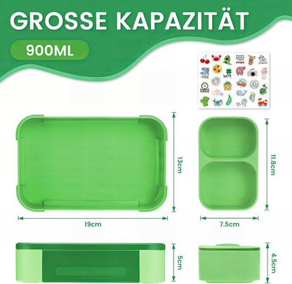 Brotdose Kinder Bento Box Auslaufsicher Lunchbox 900ml