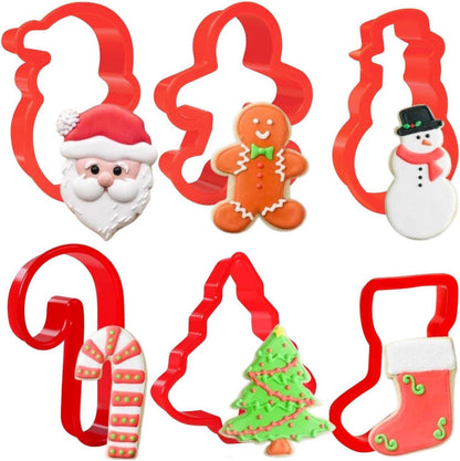 Ausstechformen Weihnachten Lebkuchenmann Baum Schneemann Strumpf