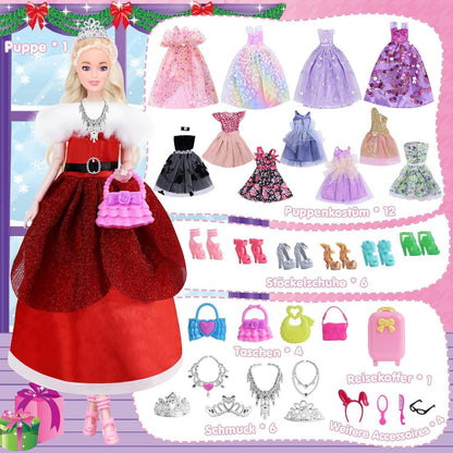 Adventskalender Mädchen 2024 – Weihnachts-Countdown mit