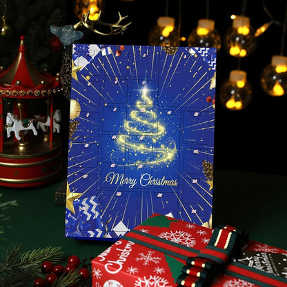 Adventskalender 2024 Frauen Schmuck Set mit 24