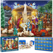 Adventskalender Puzzle für Jungen - hochwertiges Design