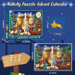 Adventskalender Puzzle für Jungen