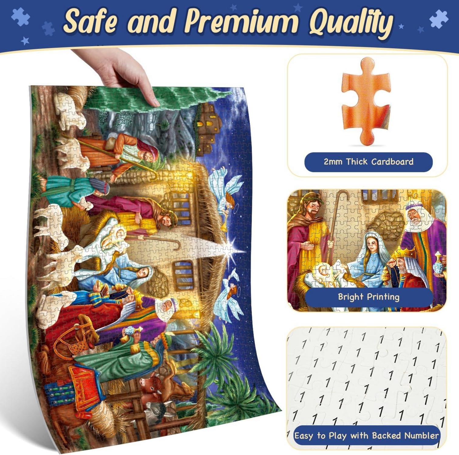 Adventskalender Puzzle für Jungen - Premium Qualität für Erwachsene