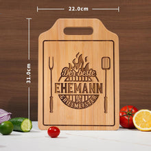 Giftasy Bambus Schneidebrett - Geschenk für