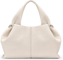 Modische Damen Umhängetasche PU Leder Schultertasche Cloud Clutch Bag