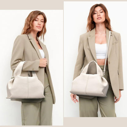 Damen Handtasche Mittelgroß PU Leder Umhängetasche Crossbody