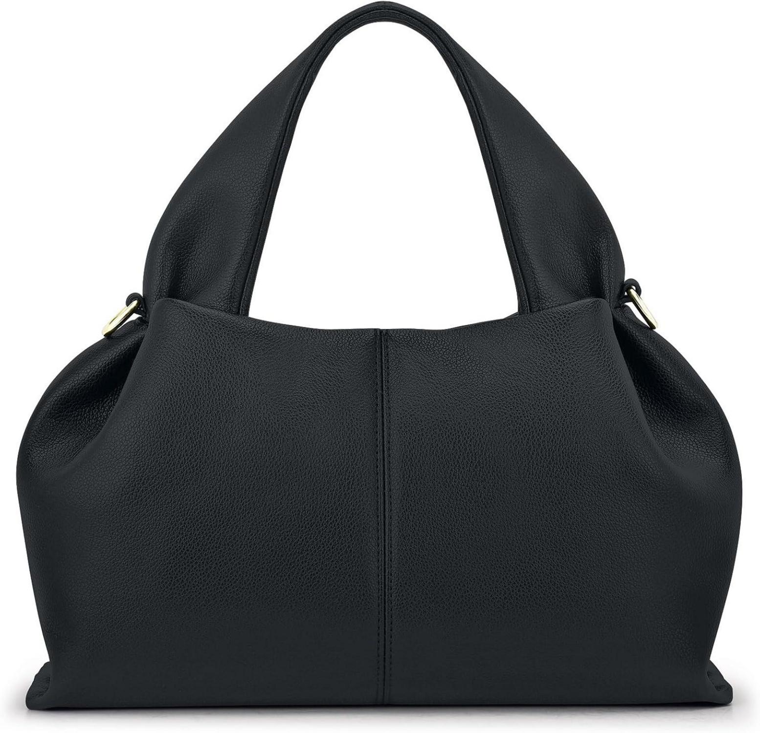 Moderne Damen Umhängetasche PU Leder Handtasche Knödel Design