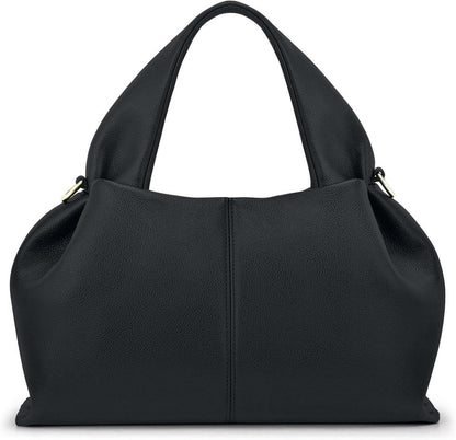 Moderne Damen Umhängetasche PU Leder Handtasche Knödel Design
