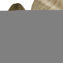 Echthaar Extensions Nanoring Blond 55cm – Aschblond mit Platinblond
