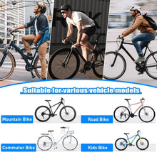Fahrradständer Freistehender Halter Ständer für Mountainbike Schwarz 2