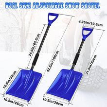 Schneeschaufel 108 cm Auto Schneeschieber Leichte Tragbare