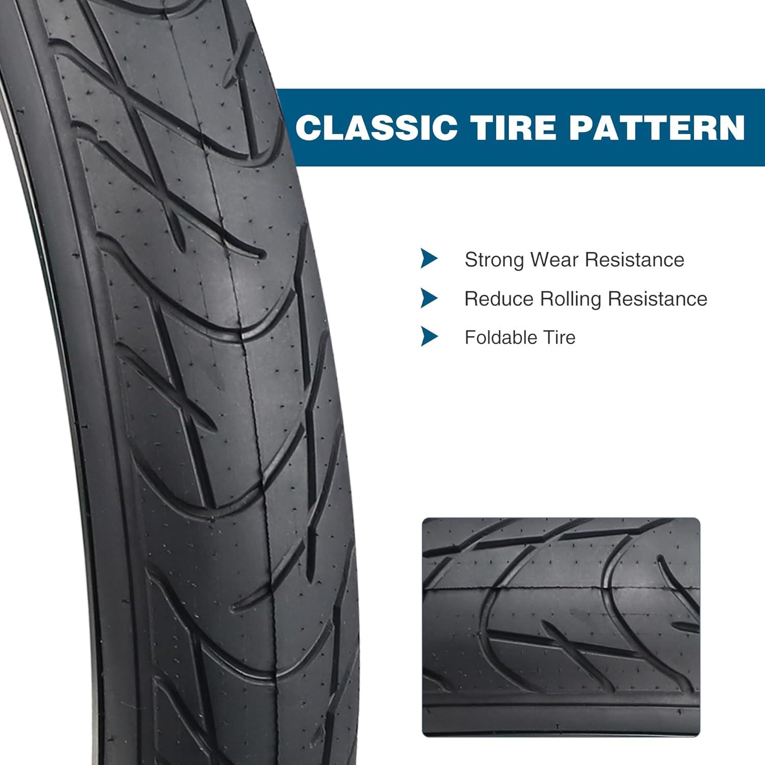 26x3.0 MEGHNA E-Bike Fat Bike Reifen 60 TPI Mantel - 2er Set